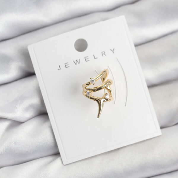 Gold Renk Diken Model Kıkırdak Earcuff Küpe