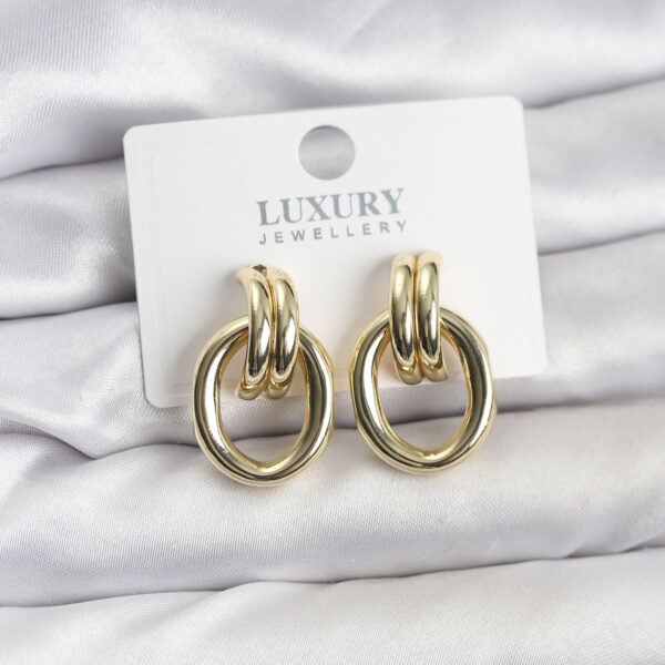 Gold Renk Vintage Küpe