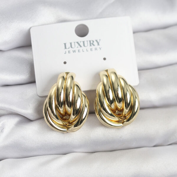 Gold Renk Vintage Küpe