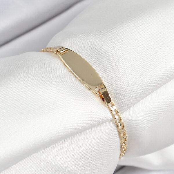 Oval Model Gold Renk Xuping Bebek Künyesi