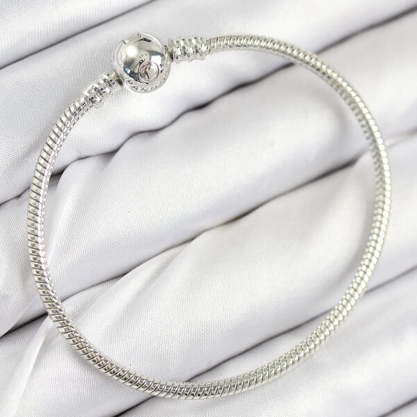 Charm Topcuk Model Gümüş Renk Bileklik