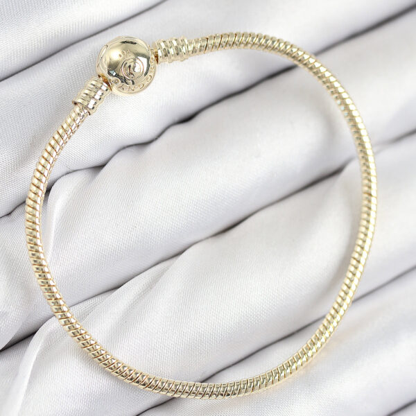 Charm Topcuk Model Gold Renk Bileklik