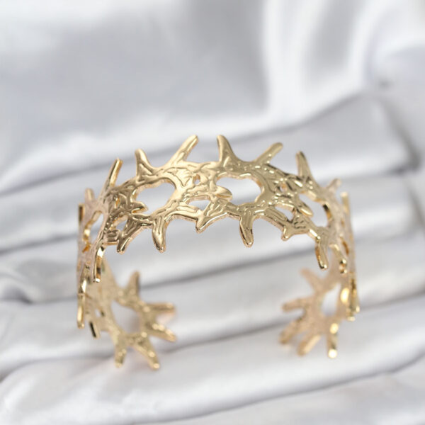 Gold Renk Vintage Bileklik