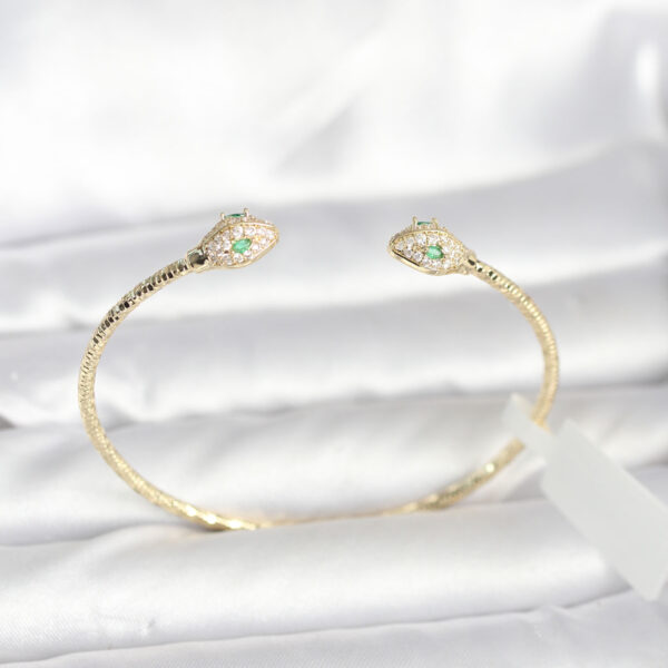 Gold Renk Yılan Model Bileklik