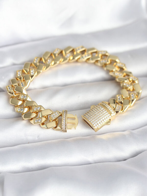 Gold Renk VIP Exclusive Seri Gurmet Model Bileklik