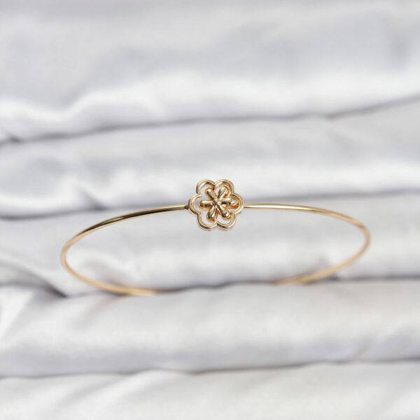 Lotus Model Gold Renk Bileklik