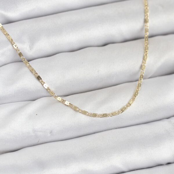 Gold Renk Ezme Zincir Model 60 cm Kolye