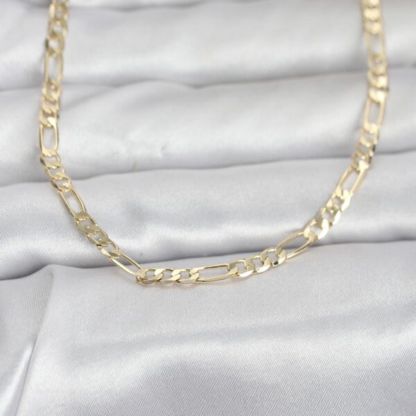 Gold Renk Kuşgözü Zincir Model 60 cm Kolye