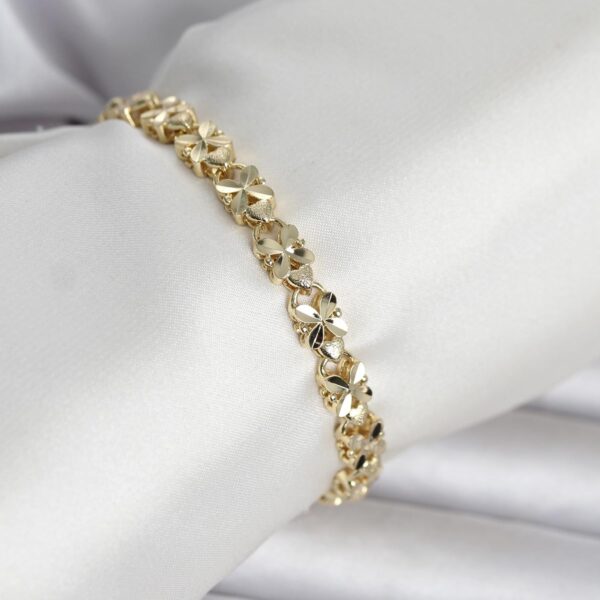 Xuping Kelebek Model Gold Renk Bileklik