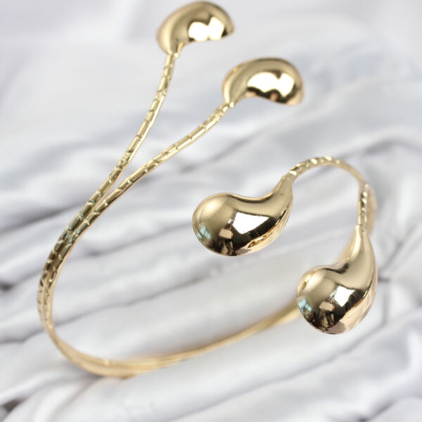Pazu Bileklik Gold Renk Damla Model