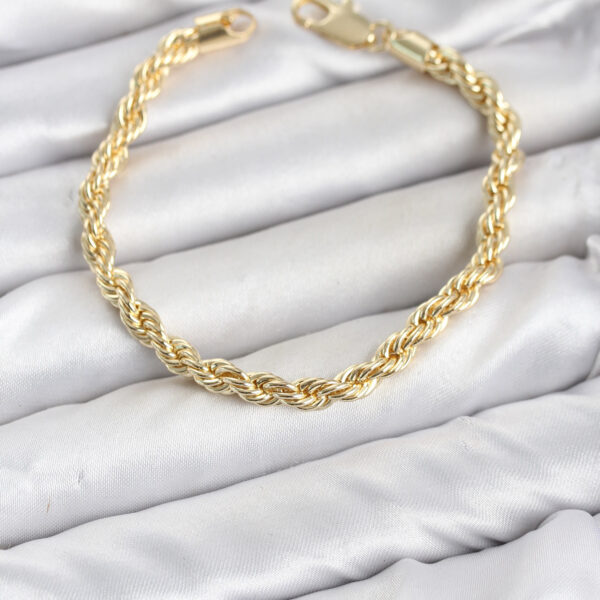 Burgu Model Gold Renk Bileklik