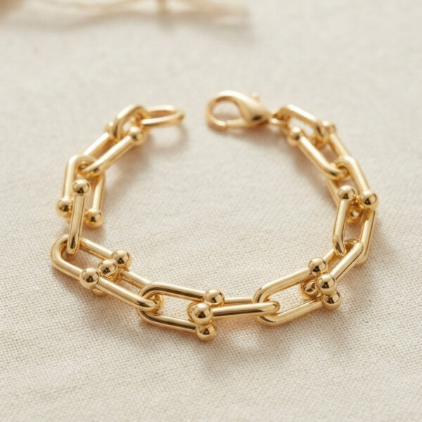 Gold Renk Tifani Model Bileklik