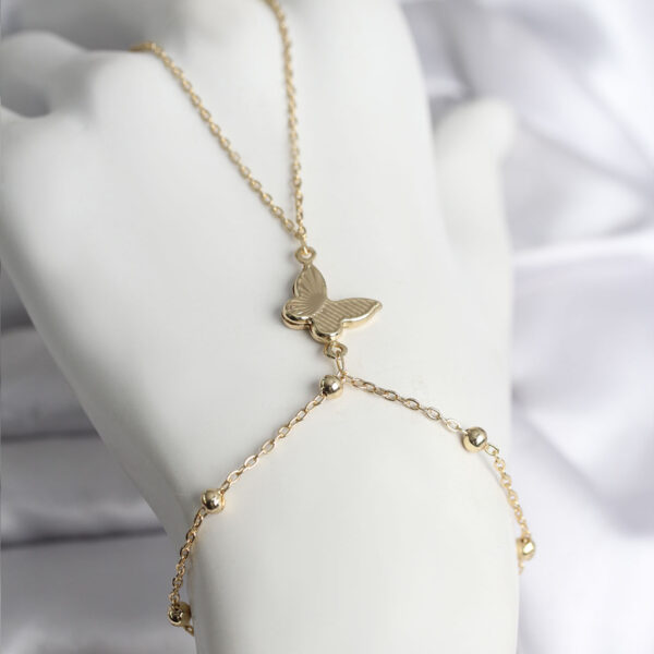 Çelik Gold Renk Kelebek Model Şahmeran