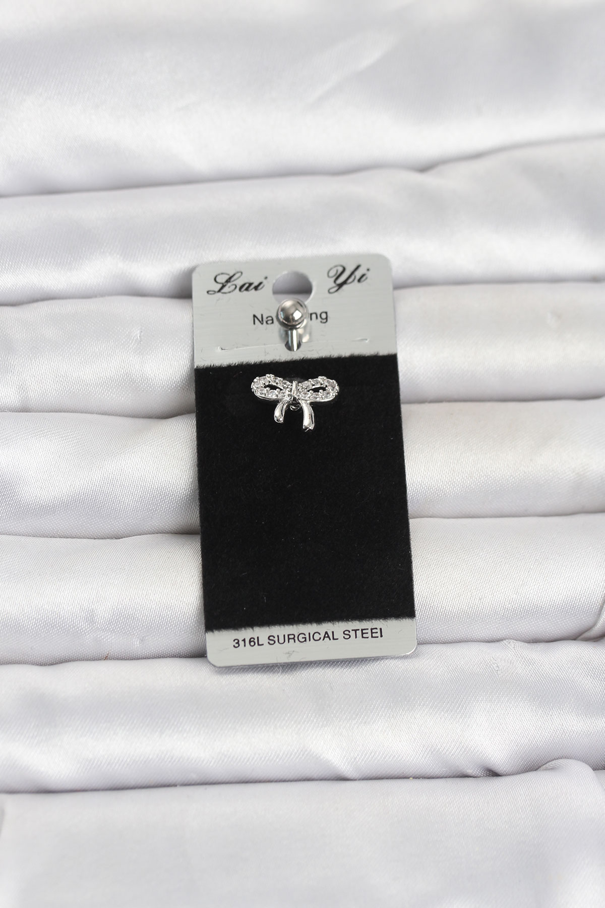 Cerrahi Çelik Fiyonk Model Göbek Piercing