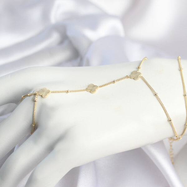 Gold Renk Yonca Model Şahmeran