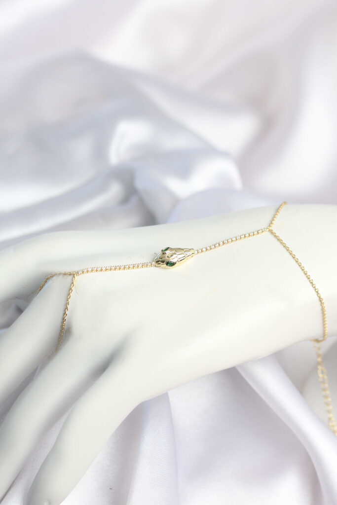 Gold Renk Yılan Model Şahmeran