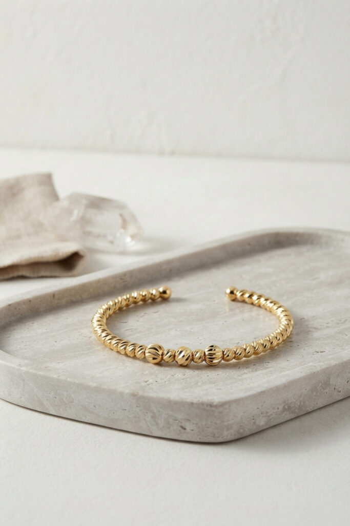 Gold Renk Dorika Model Bileklik