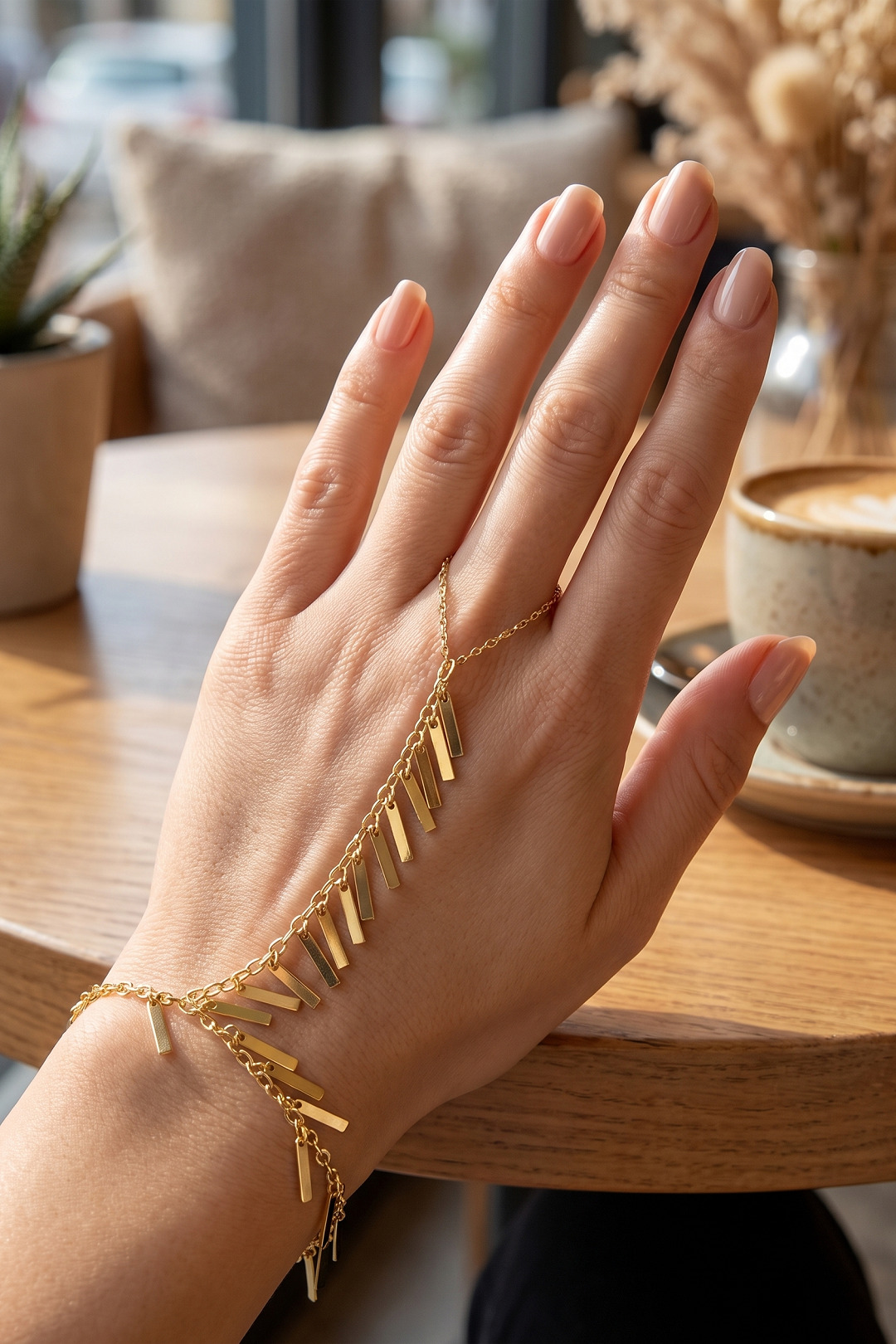 Gold Renk Sarkıt Plaka Model Şahmeran